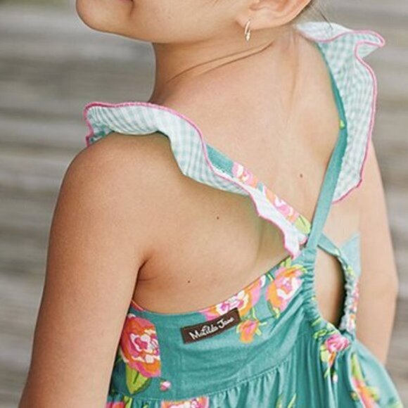 Matilda Jane Clothing Watch the Waves One Piece Romper/Jumper Tween Size 12 NWT - Picture 7 of 11